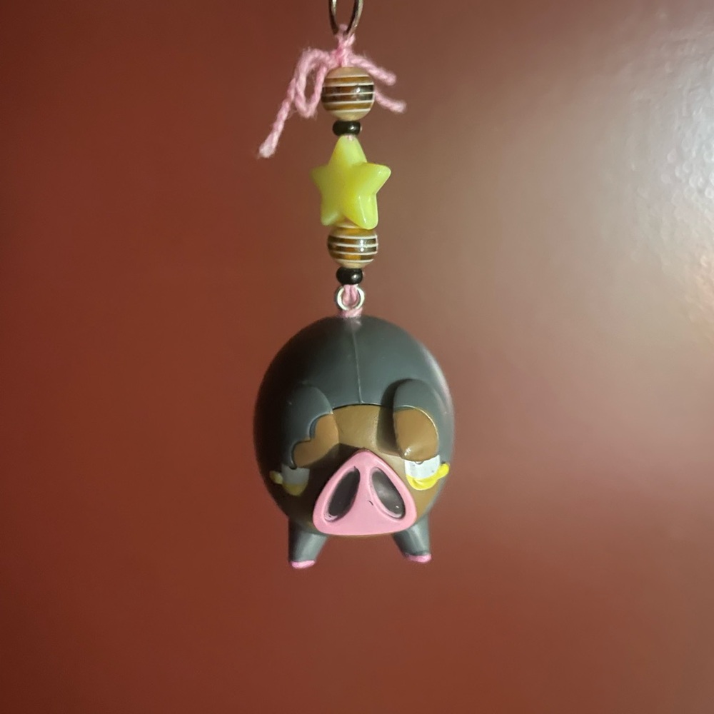 Handmade Lechonk keychain
